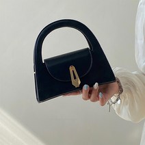 미니멀한 디자인 고급스러운 빈티지 잠금 토트백 여한정 스타일리쉬한 숄더백 크로스백