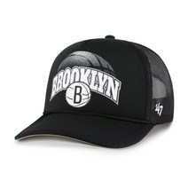 BROOKLYN NETS BLACKTOP 47 TRUCKER, ONE SIZE
