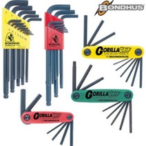 본더스 볼렌치 세트 육각렌치 L렌치 엘렌치 렌지 렌찌 10992 BONDHUS (1.5~6mm)