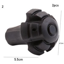 접이식등산스틱 카본 지팡이 워킹 스틱 노르딕 스타일 9 하이킹 Alpenstock 액세서리 워킹 스틱 헤드 트레, 04 -2pcs Style 2