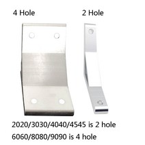 판넬 후레싱 샌드위치 부자재 샌드위치패널 유바 인테리어마감재 단열 지붕자재 135 학위 /3030/4040/4545 코너 지원 앵글 브라켓 알루미늄 프로파일 용 연결 조인트 3d, [03] 4040