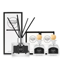 일라토스 발향좋은 디퓨저 본품 200ml X 1개 + 차량용 방향제 본품 50ml X 2개, 02_M_프로방스라벤더_1개, 006_CA50ml_피치블라썸_2개