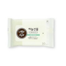 티엔비 하늘선물 물티슈 휴대용, 10매, 120팩
