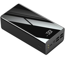 제너스 대용량 보조배터리 캠핑/낚시 필수 80000mAh 파워뱅크, 6.T166화이트(무선), 60000mAh