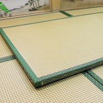 다다미 이자까야 쿨링장판 거실 찻집 대자리 베란다 바닥, 5.0cm 두께의 천연 황마 코어