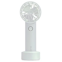 [블루필] MINI HEAD FAN PRO 2세대 프리미엄 휴대용 미니 핸디 선풍기, 스노우화이트