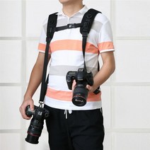 2대 카메라 동시 촬영 어깨 숄더 퀵 스트랩 더블 조끼, 상세페이지 참조, 상세페이지 참조