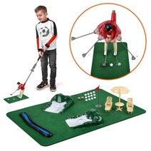 어린이 골프 장난감 2인용 세트 골프 가족 게임 키덜트 Indoor Mini Golf Game