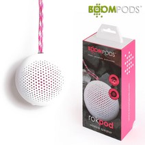 [붐포드] rokpod 스포츠 블루투스 스피커, 화이트, 화이트