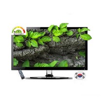 24인치 FHD 소형 TV 모니터 16:10 USB 12V 아답테 동영상 CCTV 국내생산 LG패널, 스탠드형