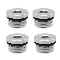 atv부품 4륜바이크부품 폴라리스 레인저 스포츠맨 용 기어 케이스 육각 드레인 플러그 400 450 500 570 600 700 800 magnum atv utv 3233794, 4개