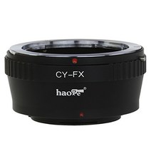 Haoge 렌즈 마운트 어댑터 컨택스 야시카 CY CY 마운트 렌즈 － 후지 필름 X마운트 카메라용 X-A1 -T1 X-T2 X-T10 X-T20 등에