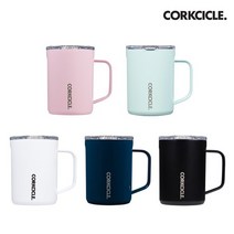 콕시클 보온/보냉 진공 커피머그 470ml, 로즈쿼츠