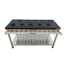 초벌기 바비큐 그릴러 간데기 렌지 꼬치 화구 직화기 식당용, 8구