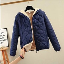 후드 숏 패딩 점퍼 가을 자켓 여성 코트