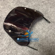 이탈젯 그리폰400 숏 블랙 윈드 스크린 바람막이