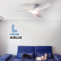 AIRLUX 실링팬 에어룩스 52인치 BLDC 저소음 모터 저전력 천장형 선풍기, 우드