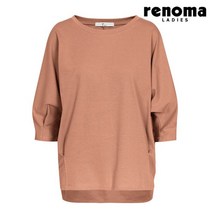 레노마레이디 가오리 핀턱 티셔츠 오렌지 CY38TS060-OR