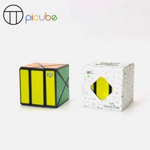 Picube-LanLan Skewb X 큐브 매직 퍼즐 4 축 입방체 스티커 불안 전문 완구 게임용 Picube, LanLan X Cube