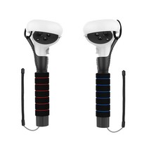 오큘러스 퀘스트 2 리듬 비트 세이버 손잡이 핸들 스틱형 VR 악세서리, QUEST2 양손 광선 검, QUEST2 양손광선검