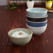 ♪앵콜상품♬♩ 밥공기 공기 그릇 핸드메이드도자기 소야 아름 다이여트 (†Z‡PE) 5컬러, KSuper™ 블랙_KSP™