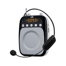 GNS GA-40W 기가폰 강의용 무선 헤드셋마이크 선생님 학교 학원 USB SD Card MP3 AUX 녹음 40와트