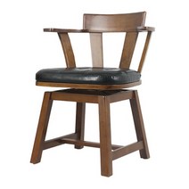 하이파 위드 원목회전의자 색상2, 내추럴, 1개