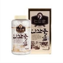 (주)인산가 정품 9회 인산죽염 500g 고체+홍삼초코크런치(49g), 1박스