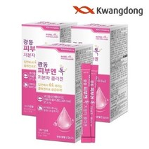 광동생활건강(주) 피부엔 톡 저분자콜라겐 3박스(박스당 2g x 30포), 상세 설명 참조, 단일옵션