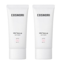 코스노리 마일드 톤업 선크림 SPF50+ PA++++, 50ml, 2개