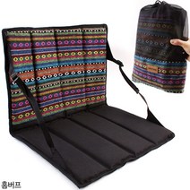 홈버프 캠핑 좌식의자 등받이 캠핑 보조 의자 등산용 그라운드 체어 등산 방석 의자 국산, 단일