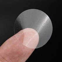 투명 실링 스티커 40mm 1장(24개), 본상품선택, 상세페이지 참조