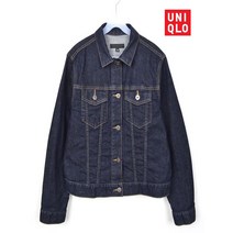 빈티지/ 유니클로 청자켓/여성XL/데님/진청/브랜드994b2