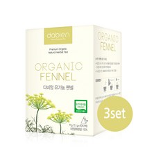 다비앙 유기농 펜넬티 10티백X3set, 단품