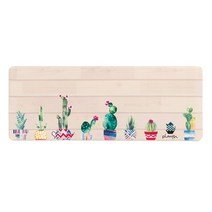 센코 S.D.S 사보 PVC 주방 매트 약 50 × 120cm 베이지 닦는 비닐 63663