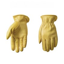 카이맨 1330 사슴 가죽 장갑 프리미엄 골드, 프리미엄골드, XL