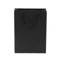 장례식장 답례품 검정색 종이백 10장 무지종이가방