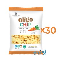 네츄럴코어 올리고칩 45g 강아지간식 30봉 + 펫밀크, 1box, 2. 당근