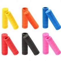 자전거 컬러손잡이 핸들바 그립 미끄럼방지 10가지색상, 오렌지