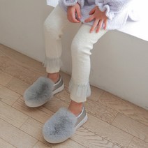 아이러브제이 [아이러브제이] 엣지 프릴 골지 레깅스 JRWLE06