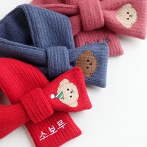 [카민프로젝트] 강아지 고양이 쁘띠 커스텀 목도리(주문제작), L, 레드