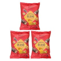 ﻿[노브랜드] 카라멜앤비스킷 초코바 240g x 3개