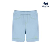 아가타 키즈 네온스티치 데님레깅스 AAMT9P02 LB
