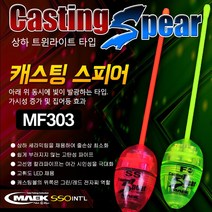 지존 캐스팅스피어 MF303 + 사은품 전자캐스팅볼 갈치 볼락 오징어 집어 (상세설명참조), 지존 캐스팅스피어 MF303(SF)-레드+425배터리