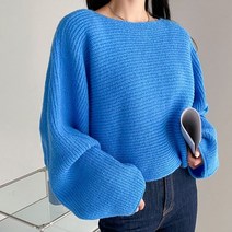 뜨개진 여성용 플로커 가디건