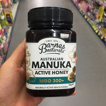 Barnes Naturals Manuka Honey 반스 네츄럴 호주 마누카꿀 500g MGO 300+, 1개