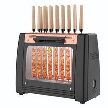 양꼬치기계 꼬치구이기계 바베큐 항아리 가정용 회전 화로 항아리 꼬치 구이기 전기 기계 무연 그릴 자동 전기 오븐 용 기계, 220v, 씨엔
