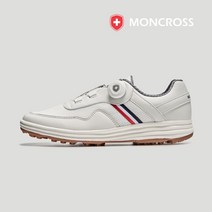 몽크로스 통풍 잘되는 국산 다이얼 스파이크리스 골프화