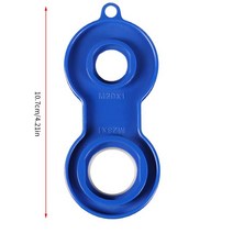 물콘센트 범용 렌치 수도꼭지 버블 러 분해 수리 스패너 교체 M20 M22 M24 M28, 02 Blue