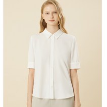 (쉬즈미스) 퍼프 반팔 블라우스 SWWSTN22010